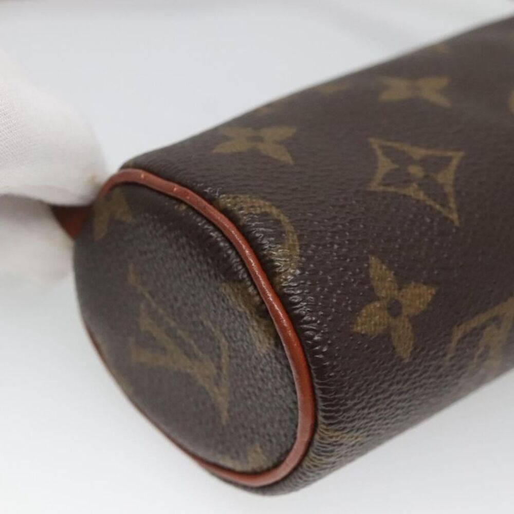 Louis Vuitton Mini Baby Papillon Brown Canvas Clutch Bag (Pre-Owned) - Picture 9 of 16